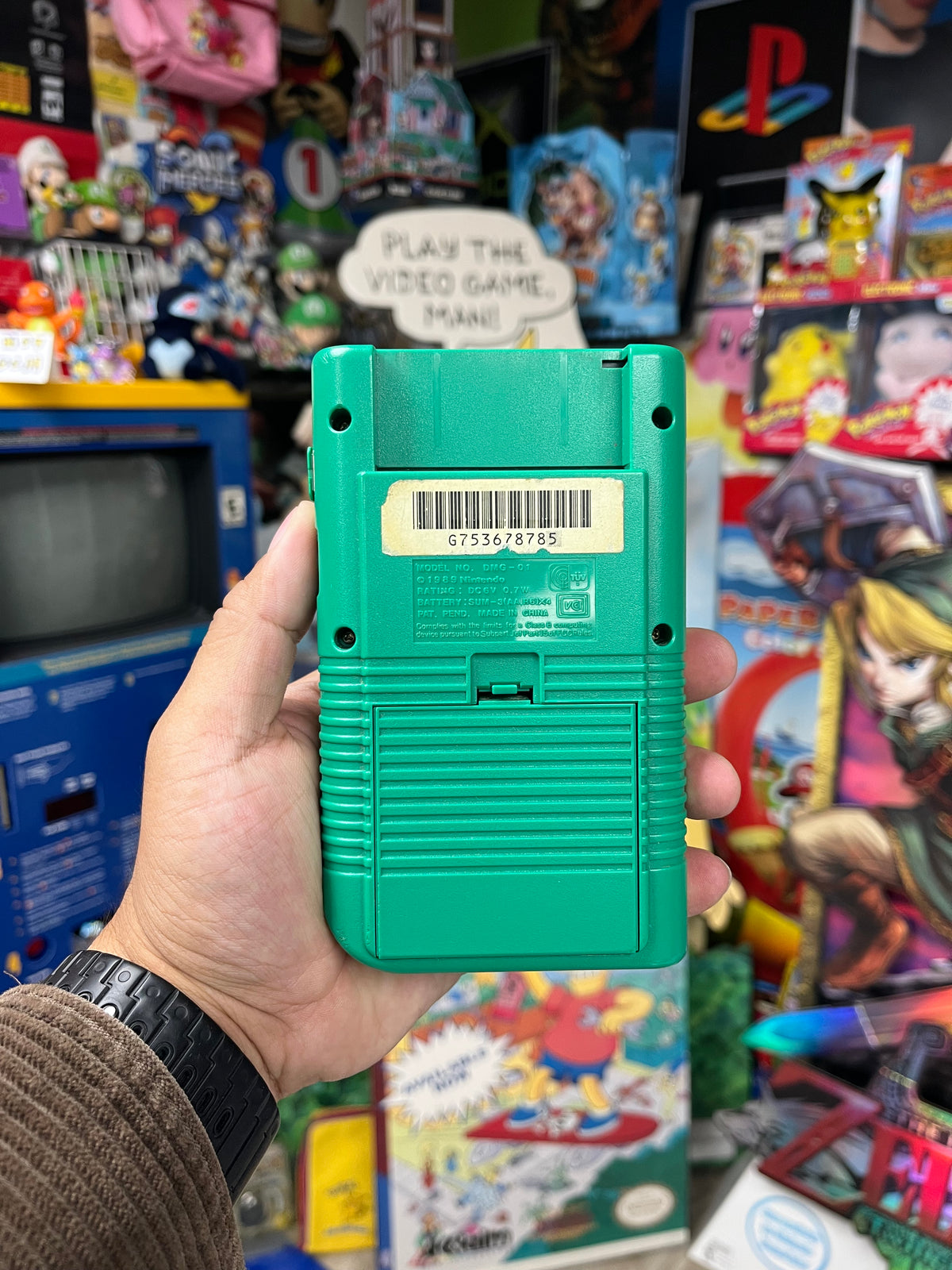 Green Original Gameboy - Loose