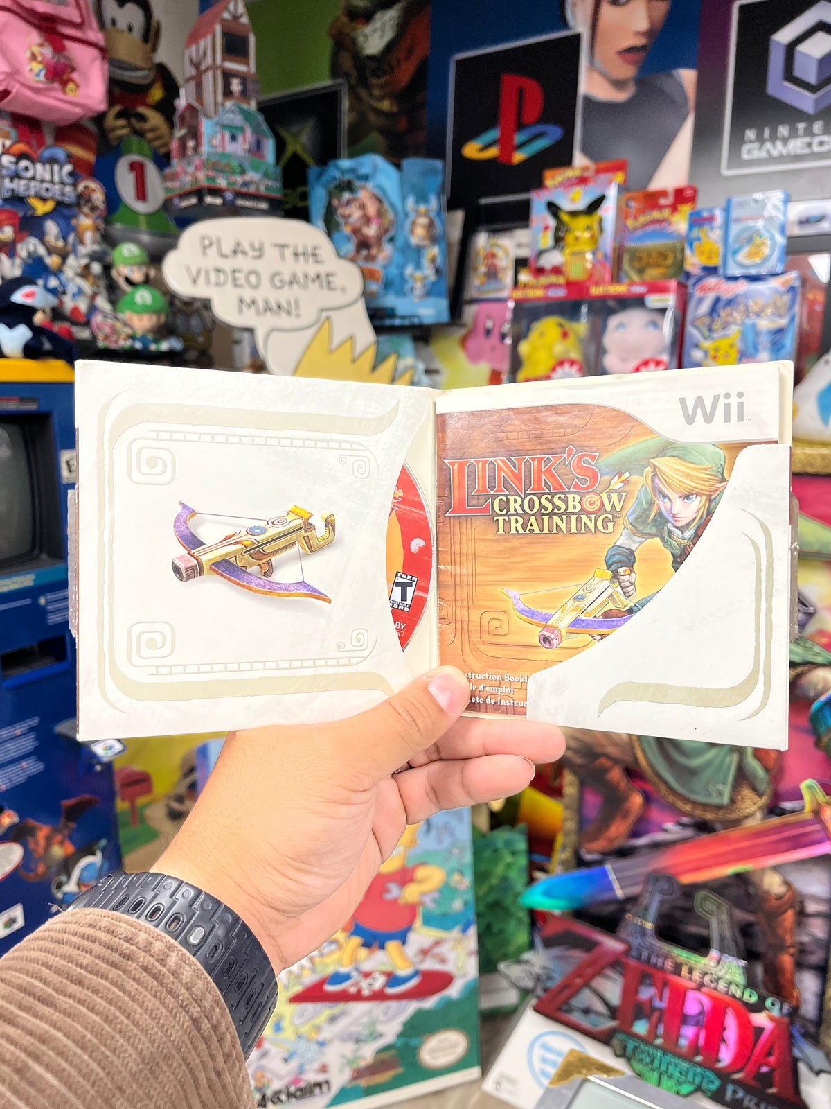 Link's Crossbow Training - Wii CiB