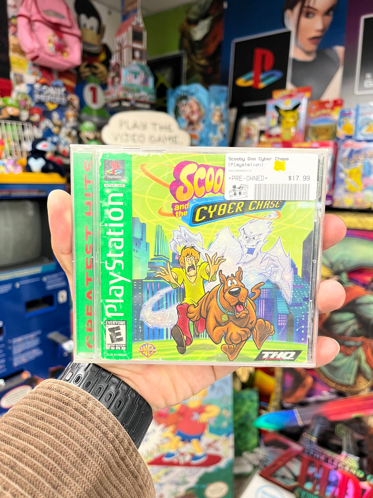 Scooby Doo and the Cyber Chase - PS1 CiB