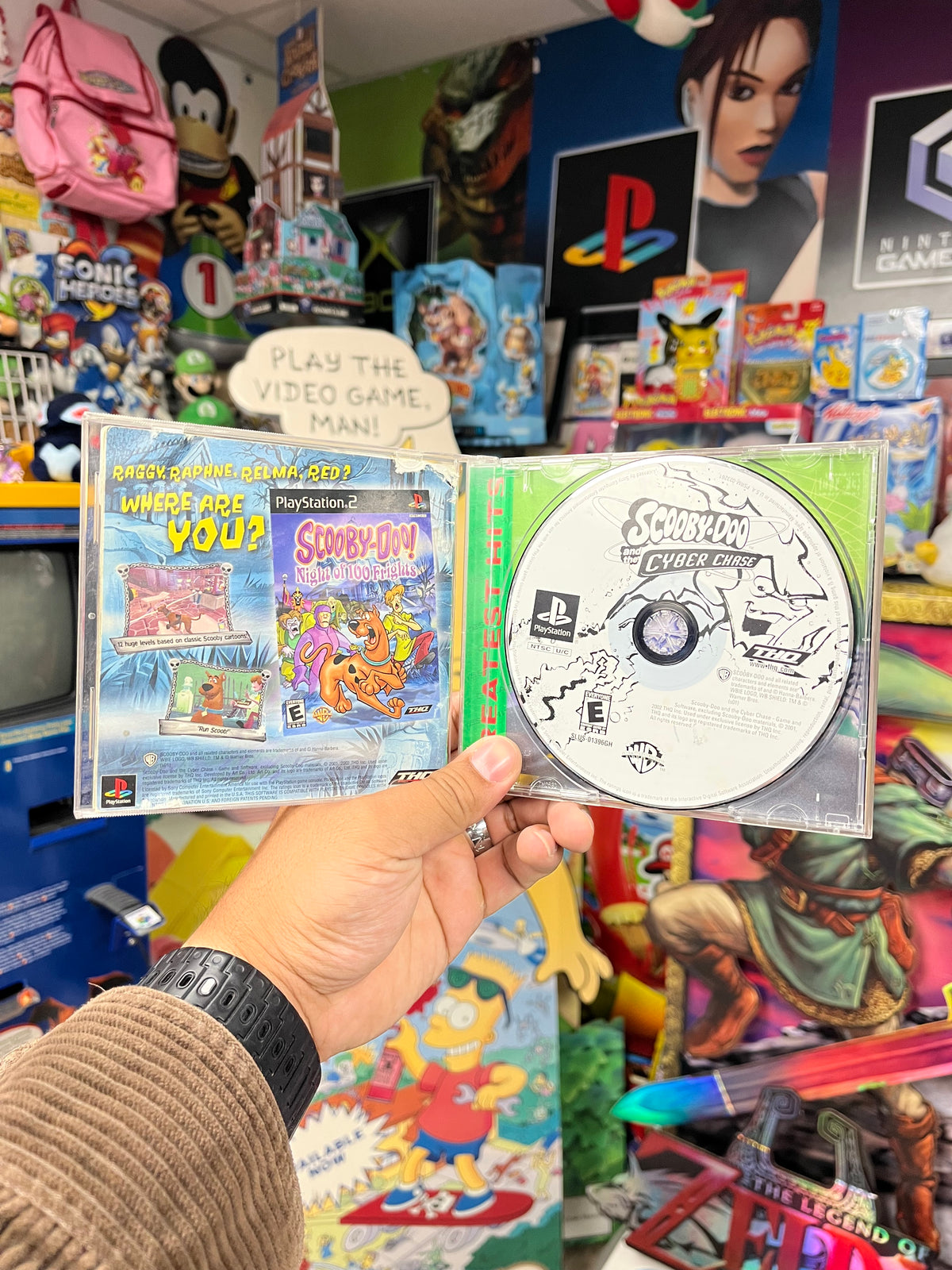 Scooby Doo and the Cyber Chase - PS1 CiB