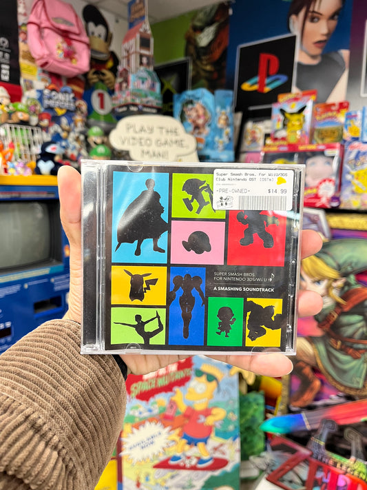 Super Smash Bros for WIiU/3DS Club Nintendo Soundtrack