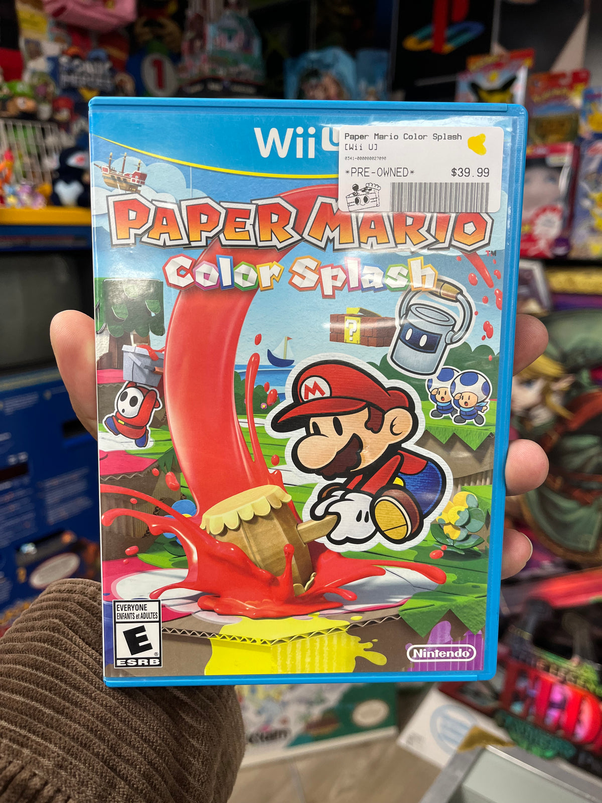 Paper Mario Color Splash - WiiU CiB