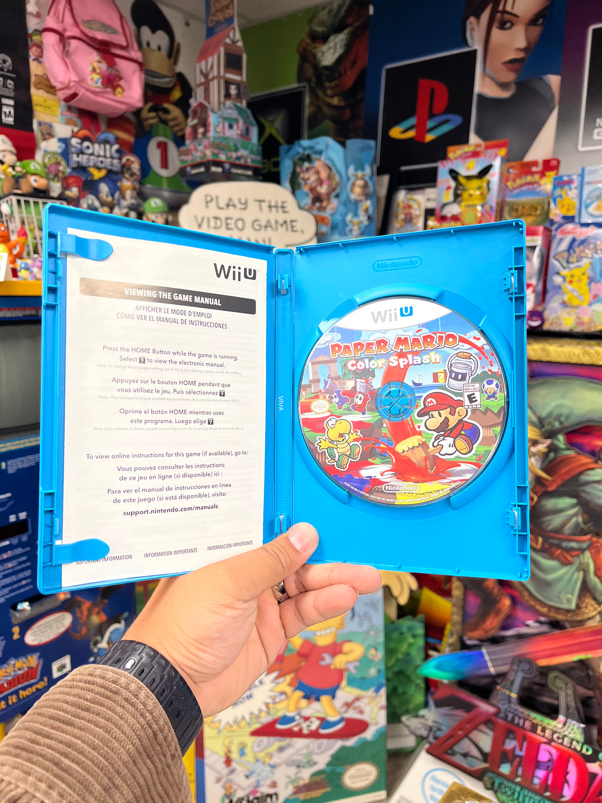 Paper Mario Color Splash - WiiU CiB