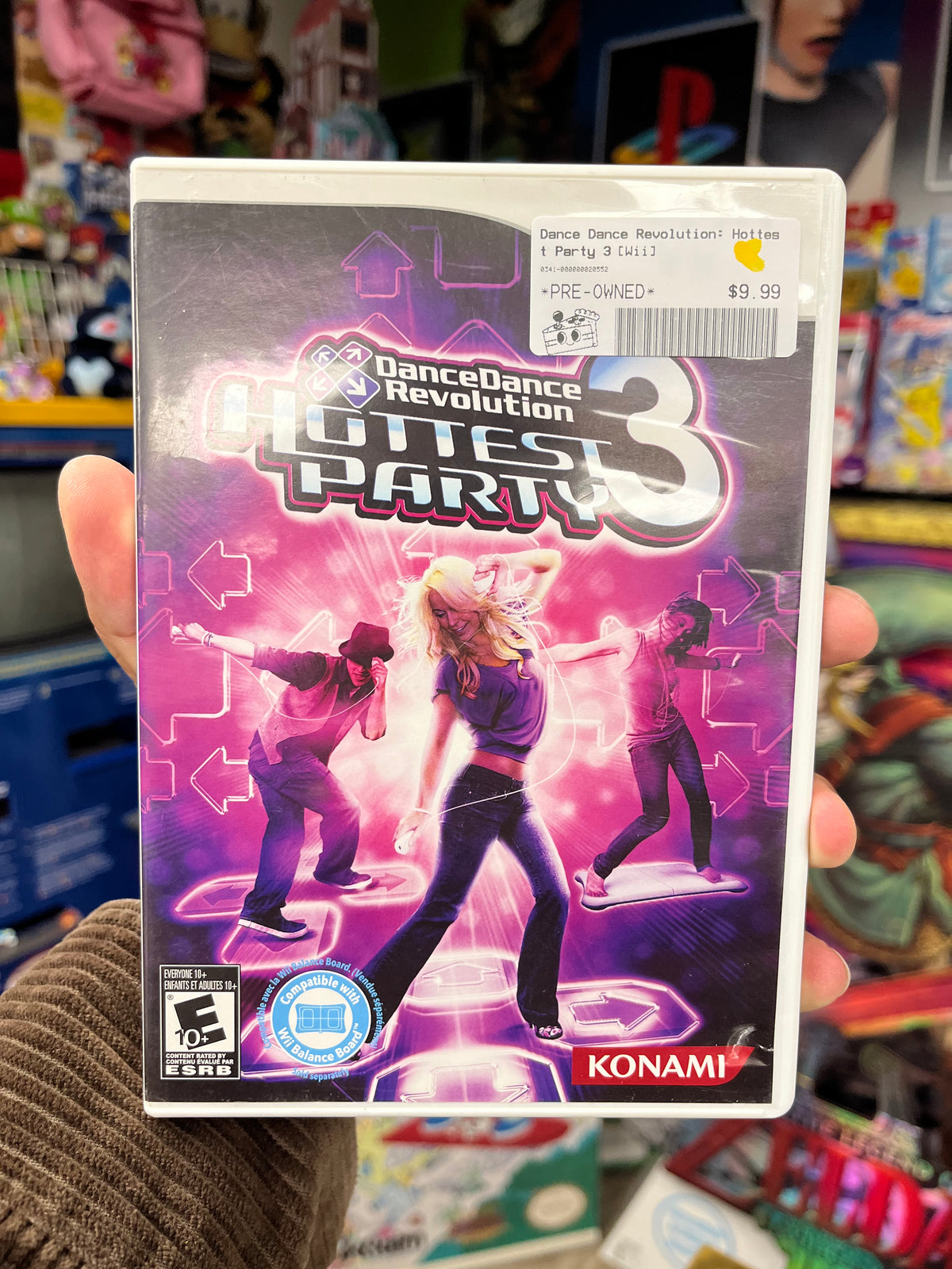 Dance Dance Revolution Hottest Party 3 - Wii CiB