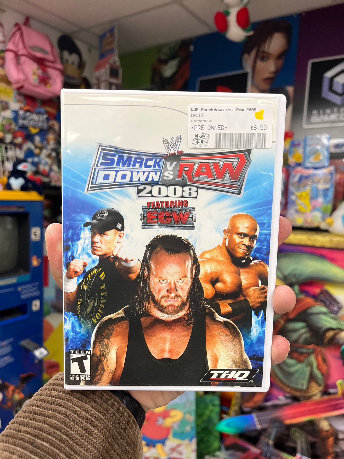 WWE Smackdown VS Raw 2008 - Wii CiB