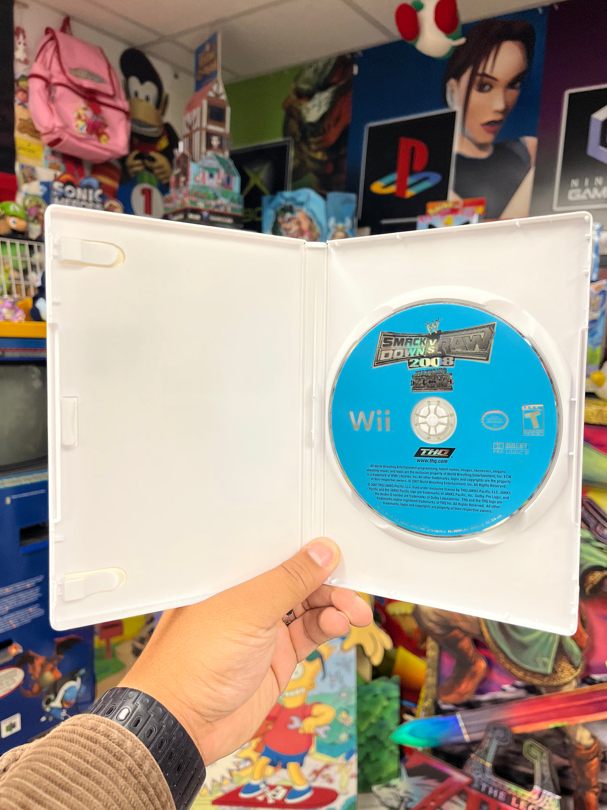 WWE Smackdown VS Raw 2008 - Wii CiB