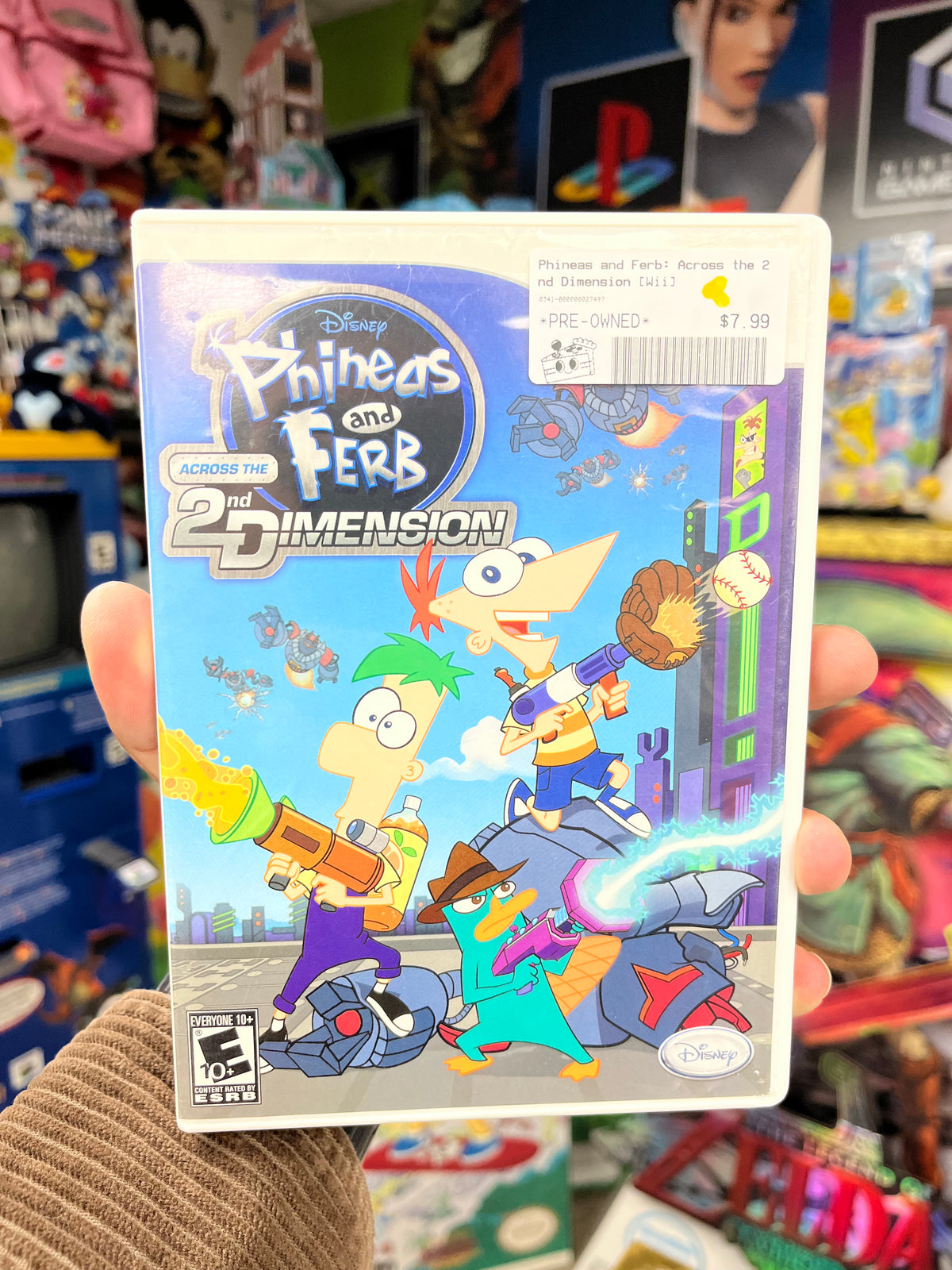 Phineas and Ferb Across the Second Dimension - Wii CiB