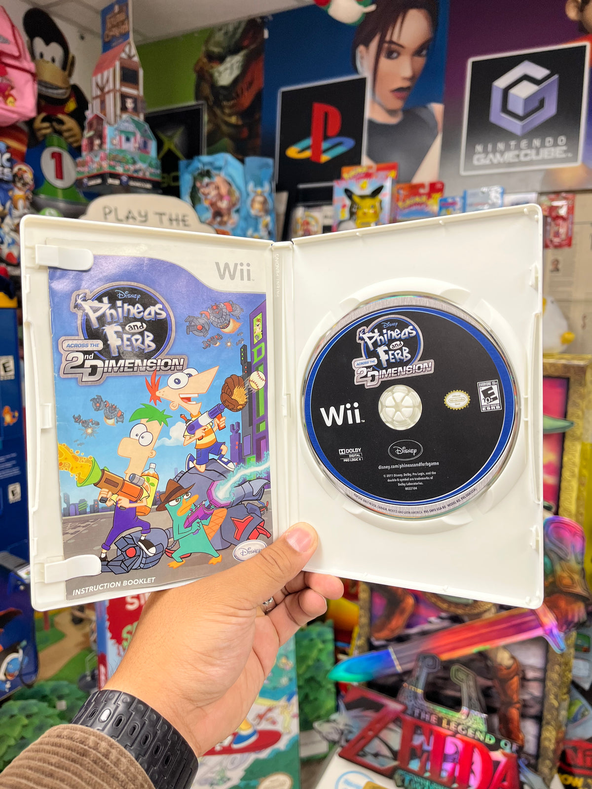 Phineas and Ferb Across the Second Dimension - Wii CiB