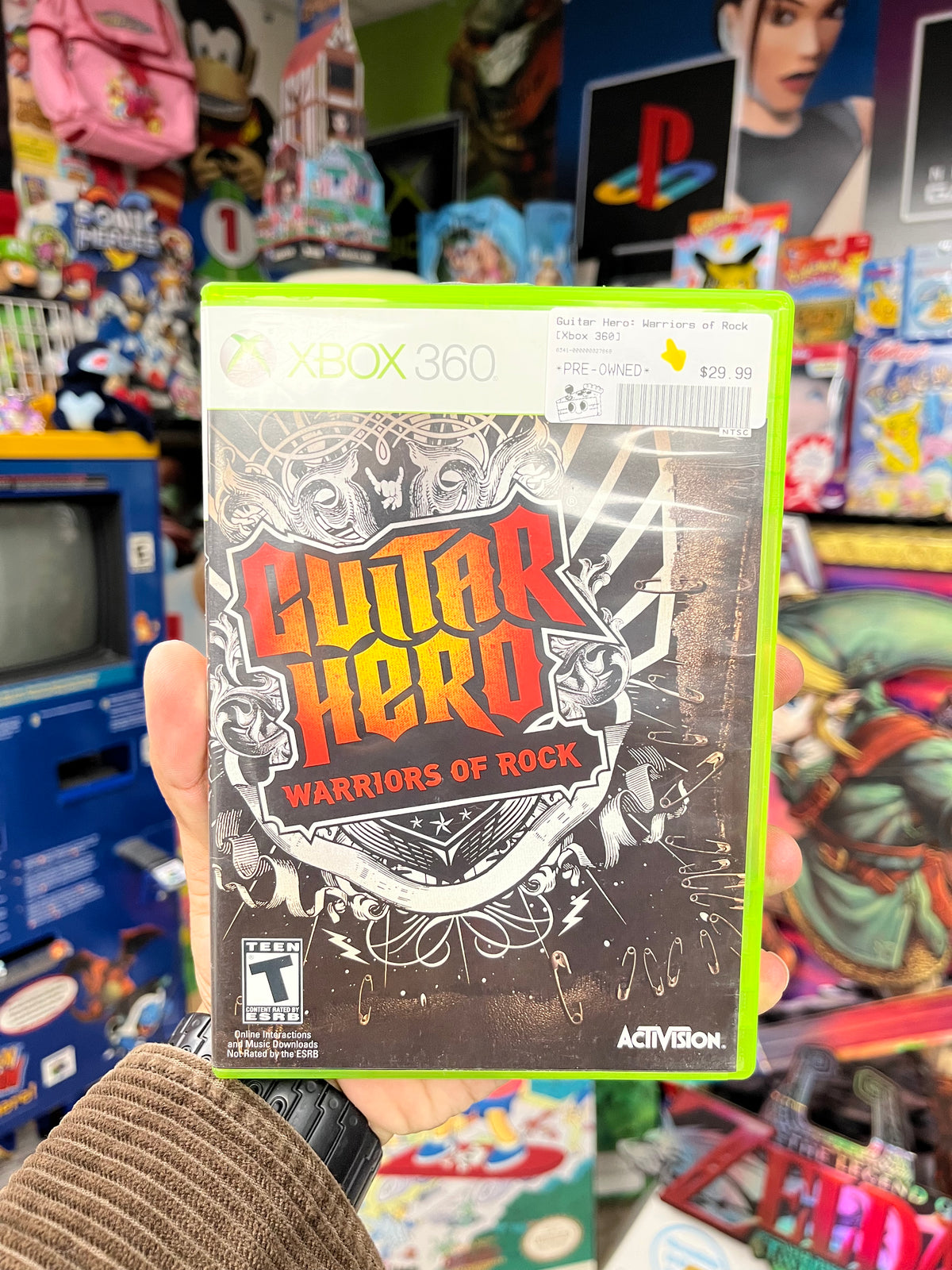 Guitar Hero Warriors of Rock - Xbox 360 Boxed