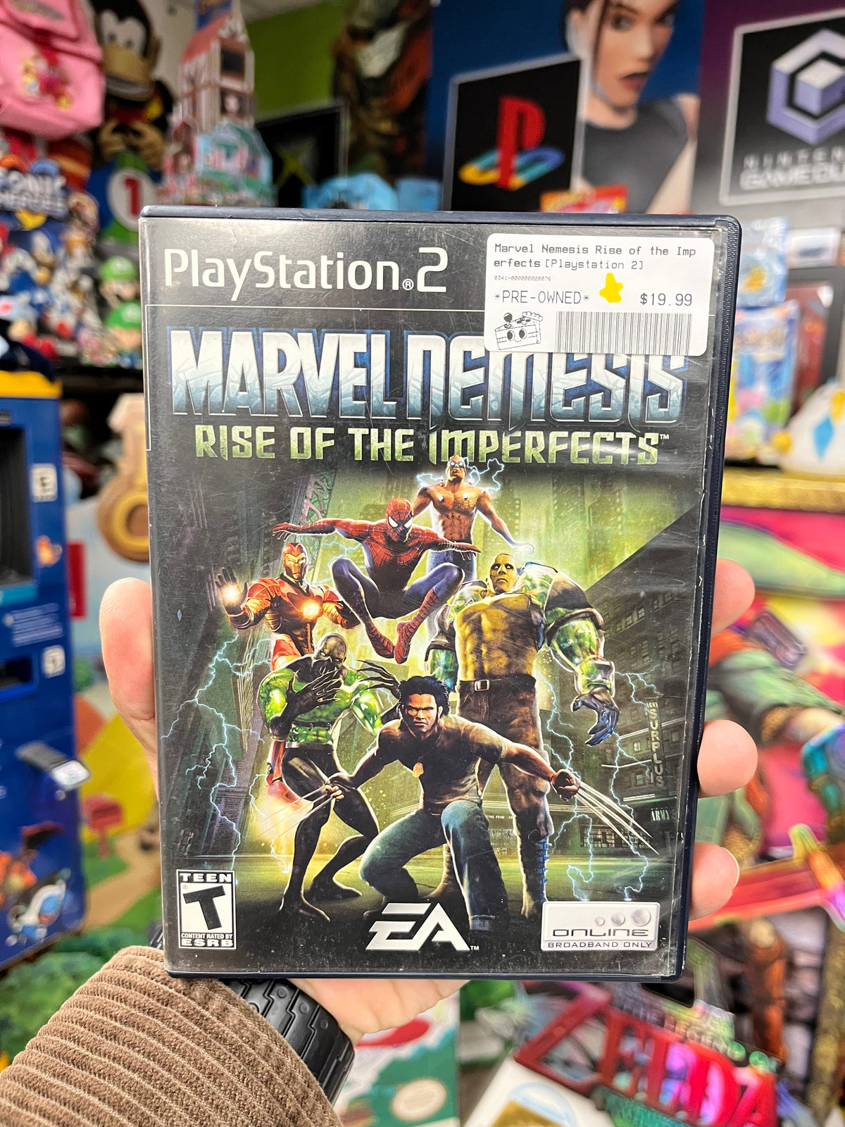 Marvel Nemesis Rise of the Imperfects - PS2 CiB