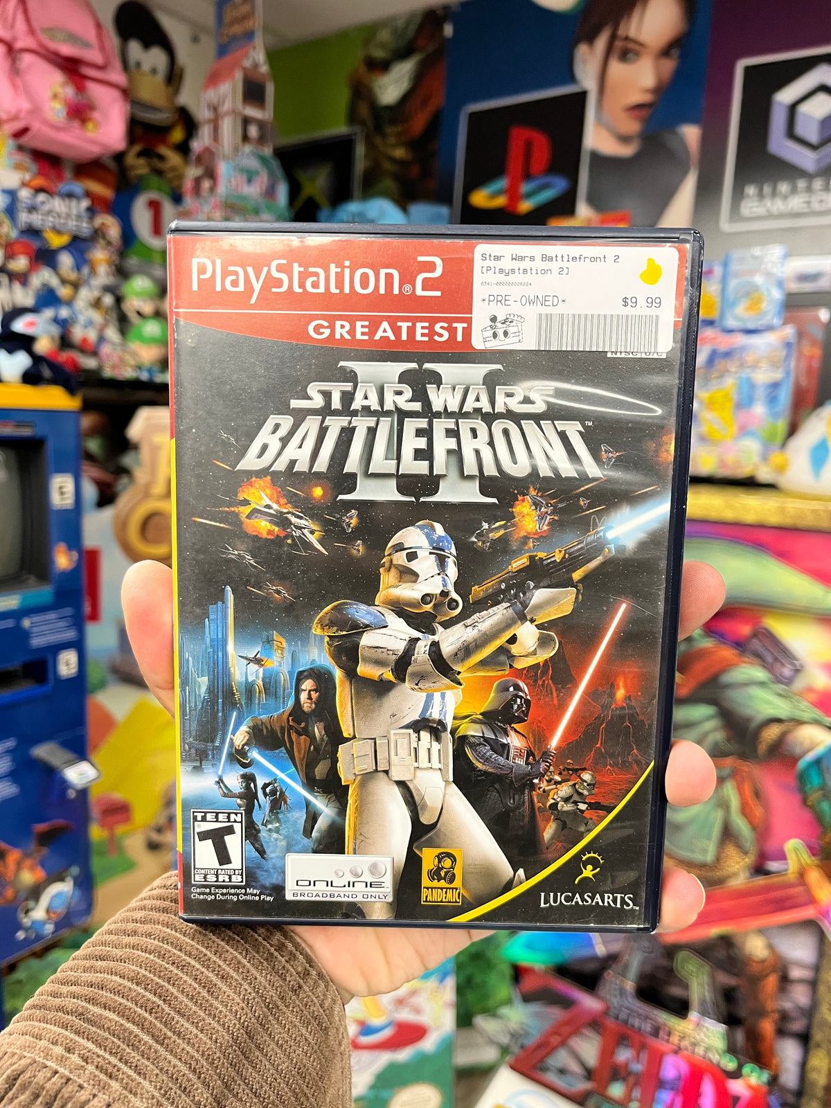 Star Wars Battlefront II Greatest Hits - PS2 Boxed