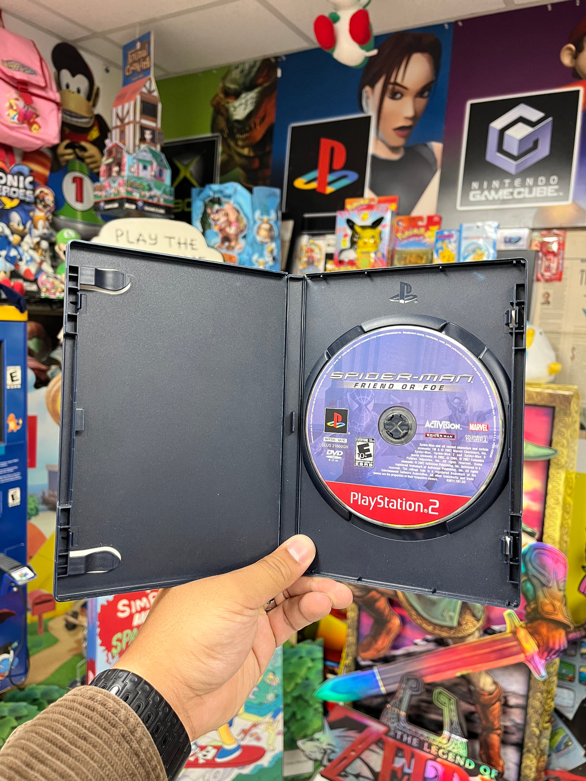 Spiderman Friend of Foe Greatest Hits - PS2 Boxed