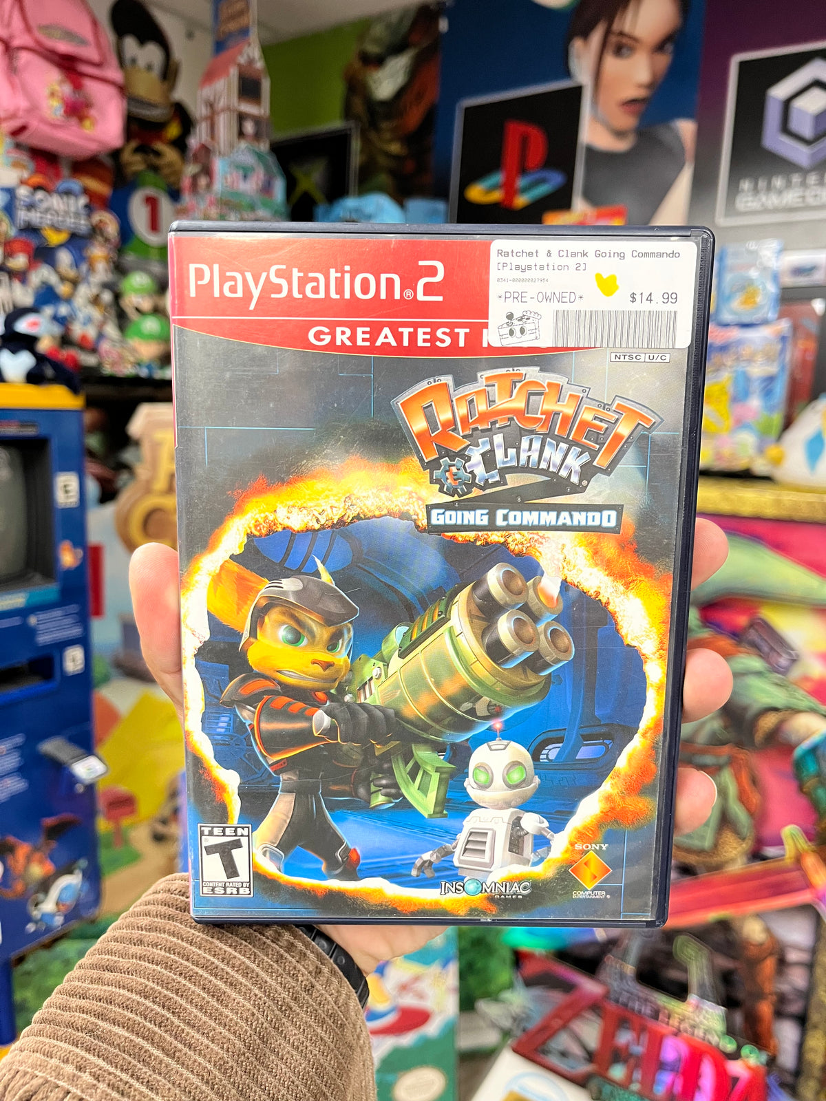 Ratchet and Clank Going Commando Greatest Hits - PS2 Boxed