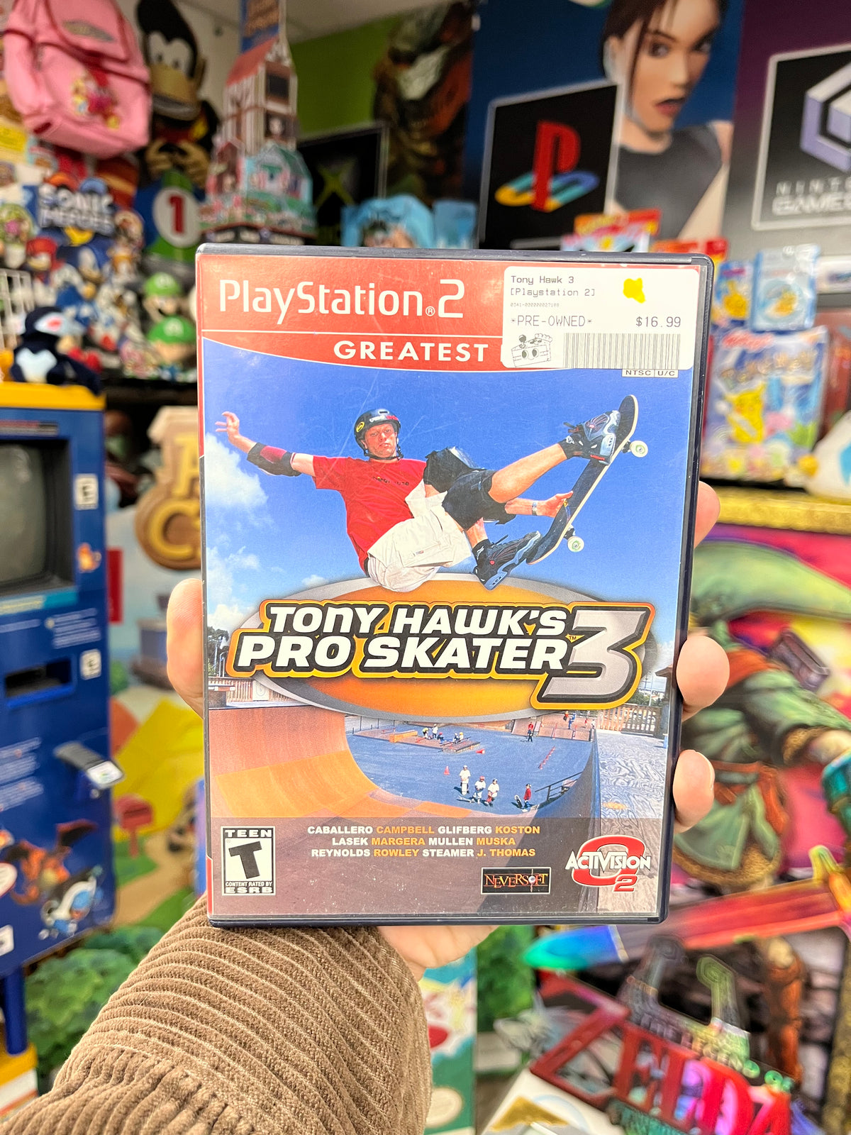 Tony Hawk Pro Skater 3 Greatest Hits - PS2 CiB