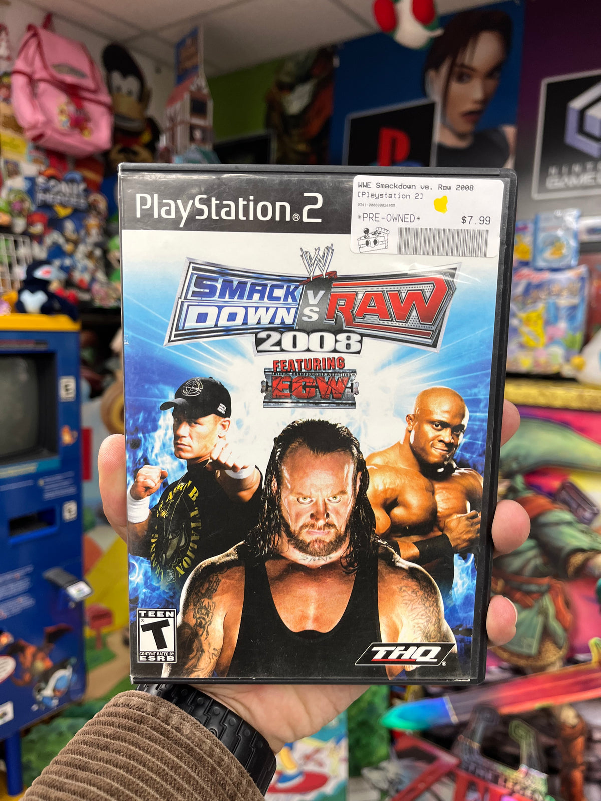WWE Smackdown VS Raw 2008 - PS2 CiB