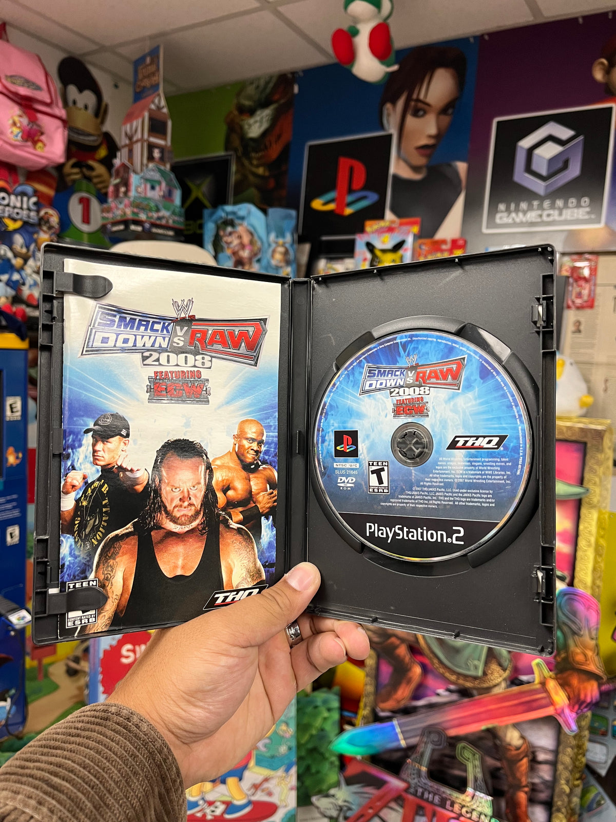 WWE Smackdown VS Raw 2008 - PS2 CiB