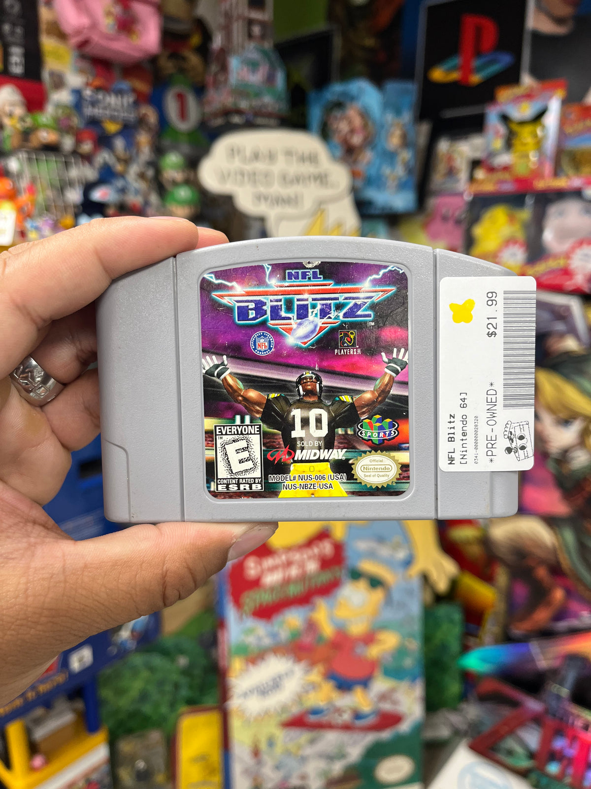 NFL Blitz - N64 Loose