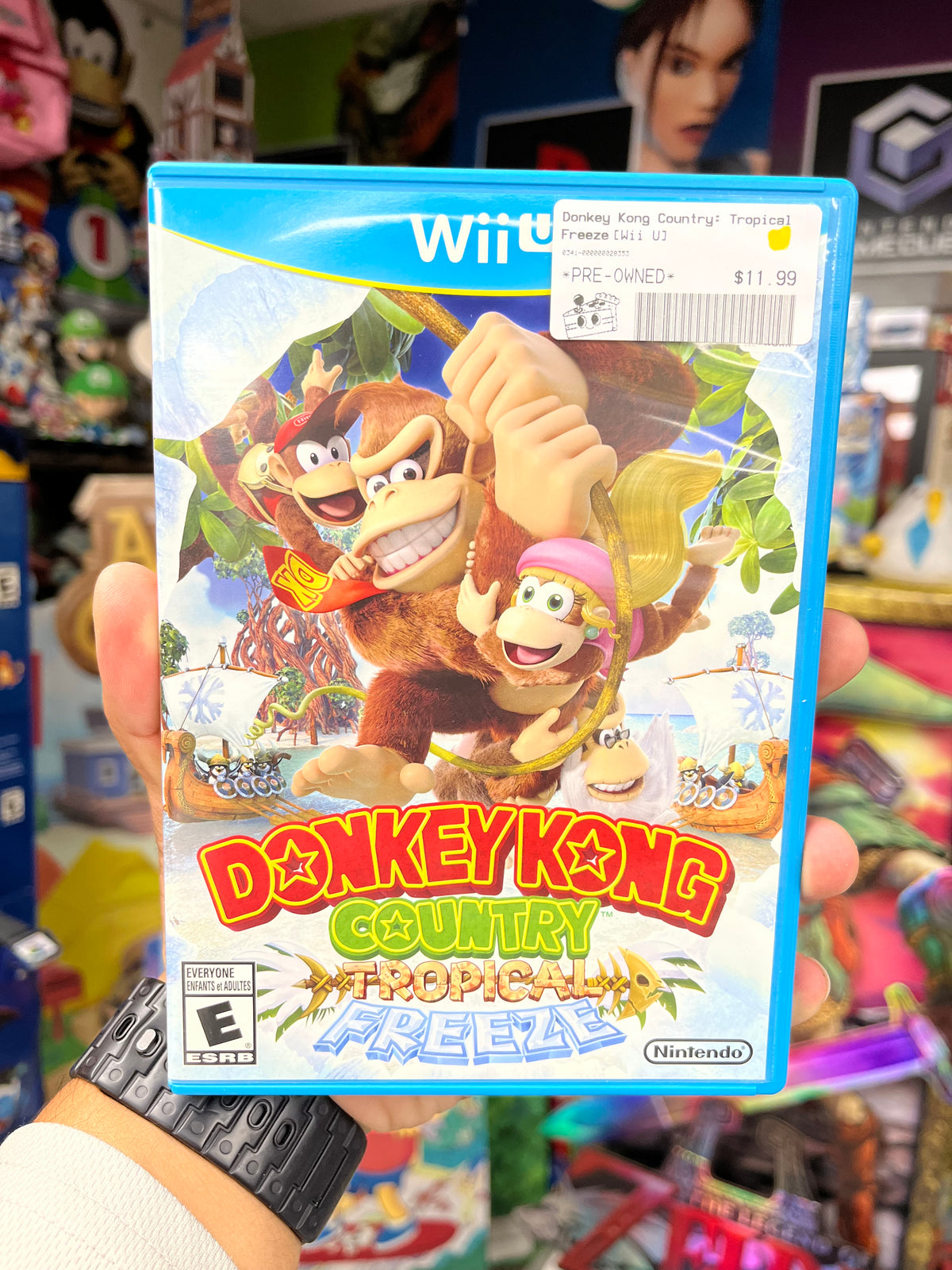 Donkey Kong Country Tropical Freeze - Wii U CiB