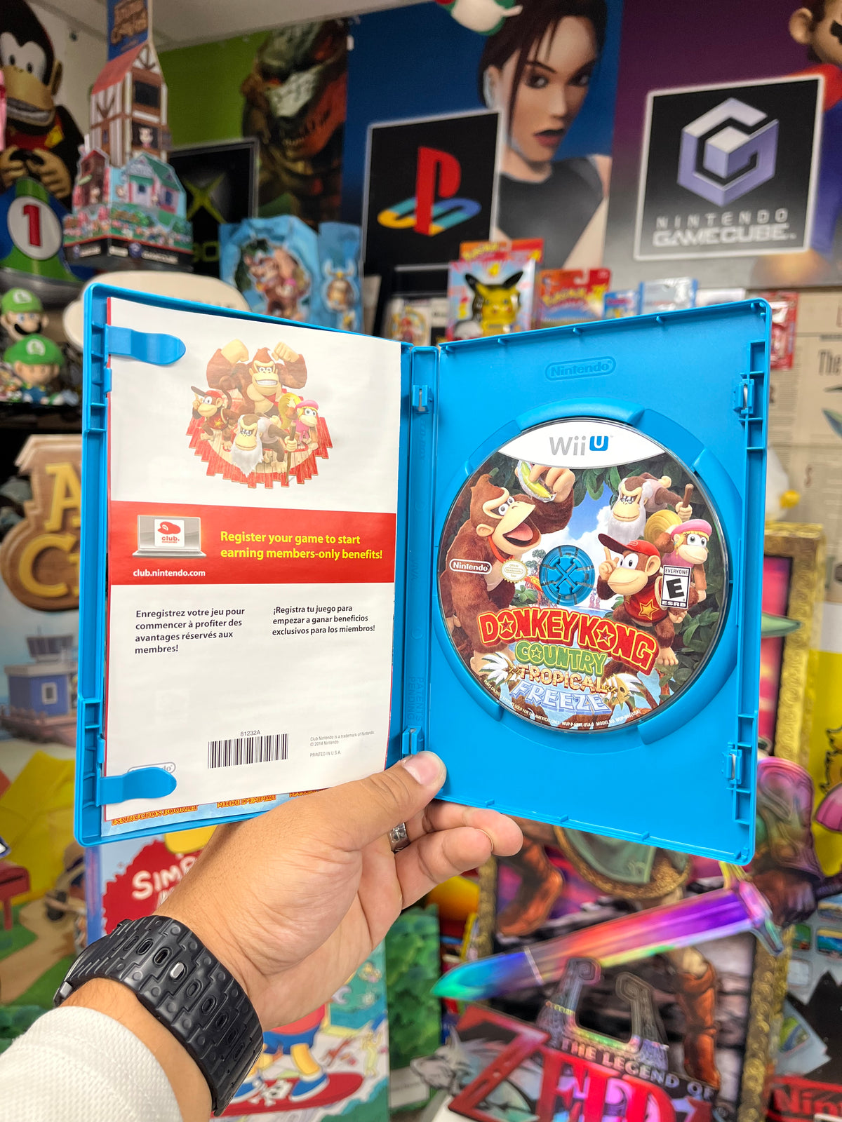 Donkey Kong Country Tropical Freeze - Wii U CiB