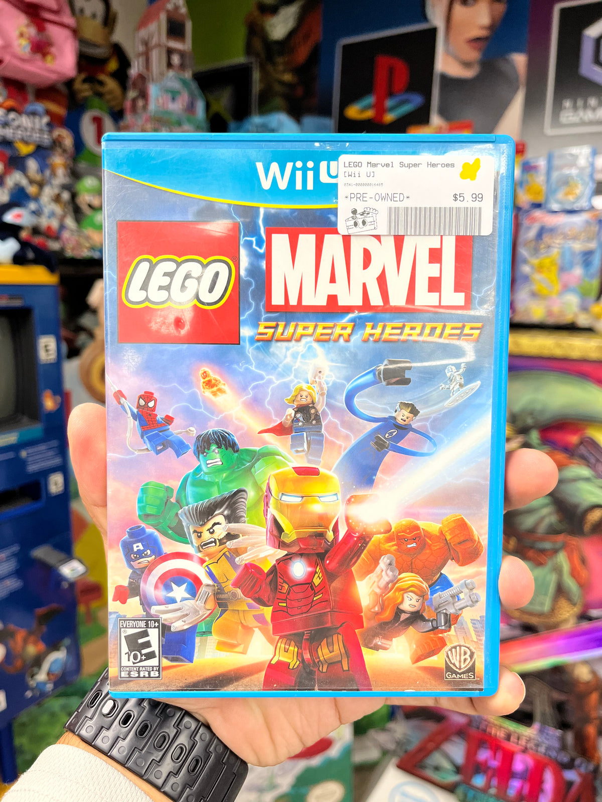 LEGO Marvel Super Heroes - Wii U Boxed