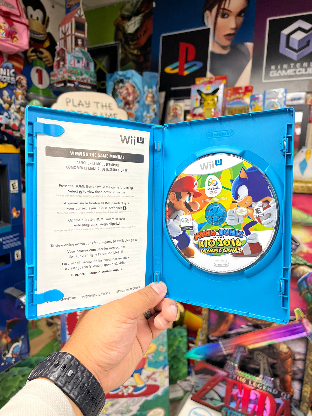 Mario & Sonic at the Rio 2016 Olympic Games - Wii U CiB