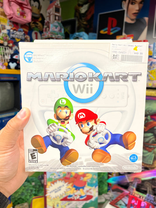 Mario Kart Wii Wheel Bundle - Wii CiB