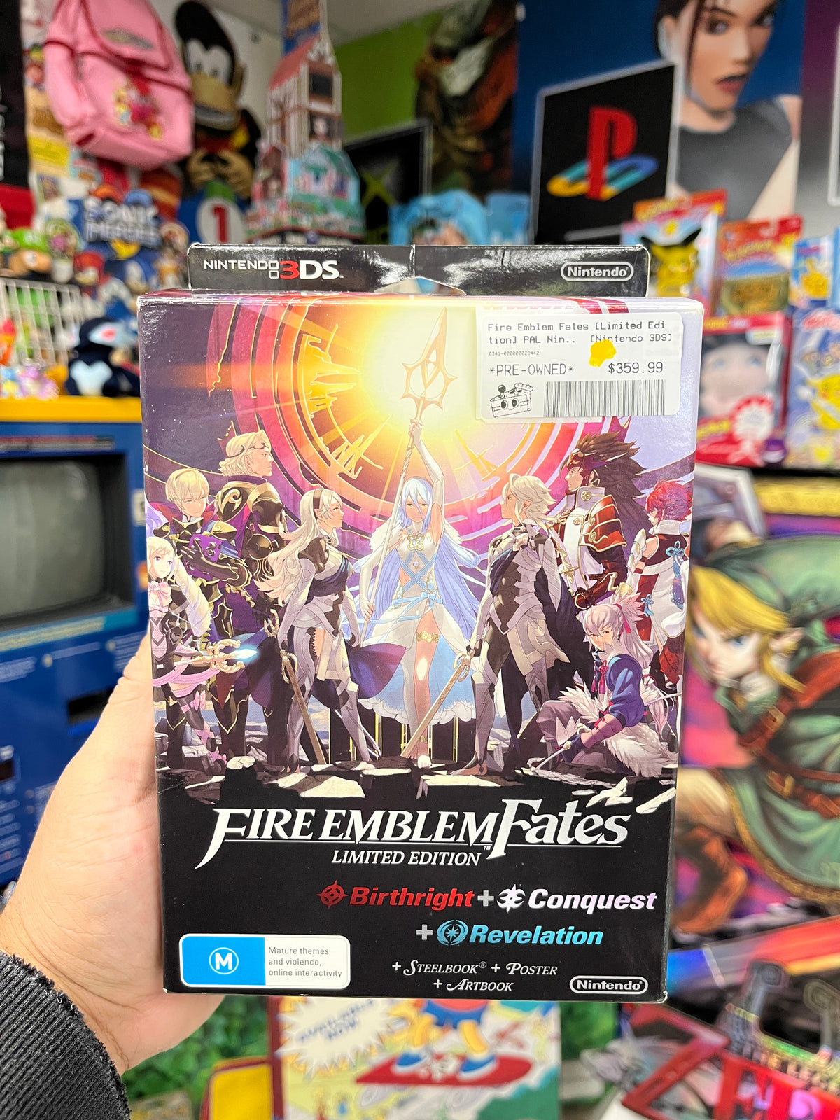 Fire Emblem Fates [Limited Edition] - PAL 3DS CiB