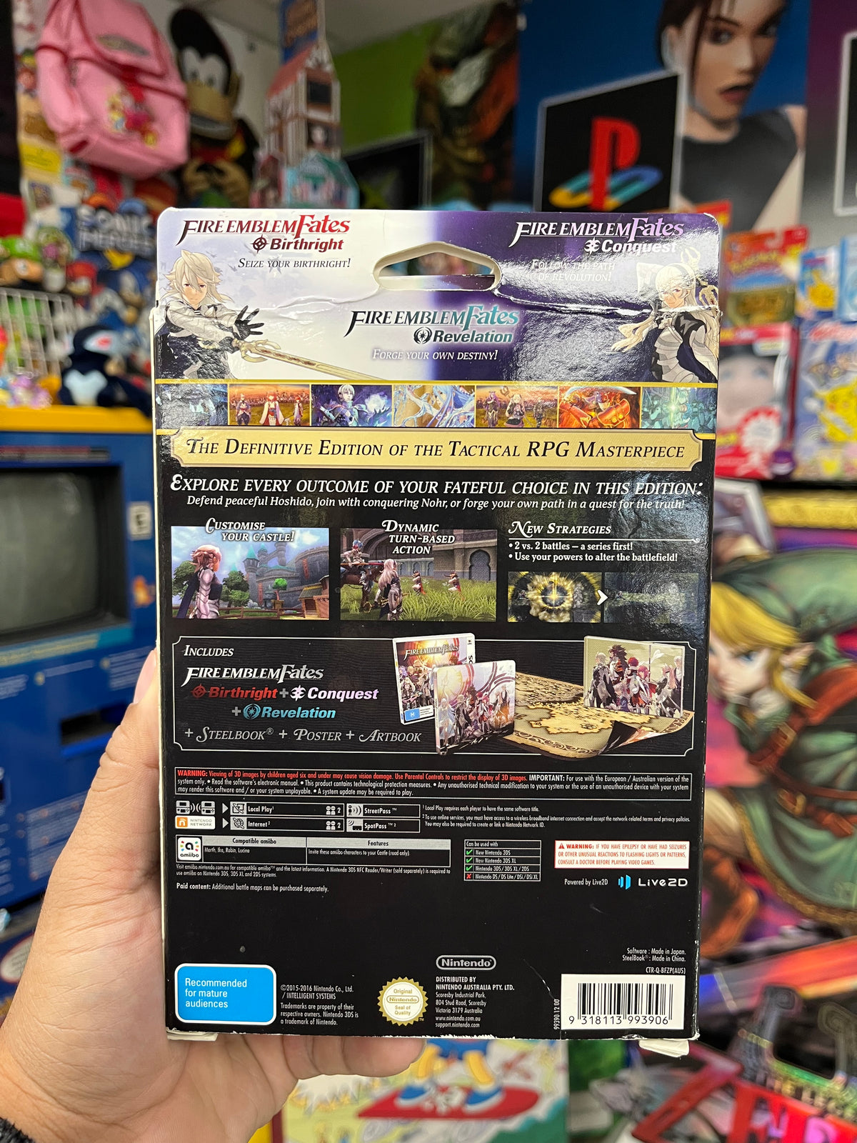 Fire Emblem Fates [Limited Edition] - PAL 3DS CiB