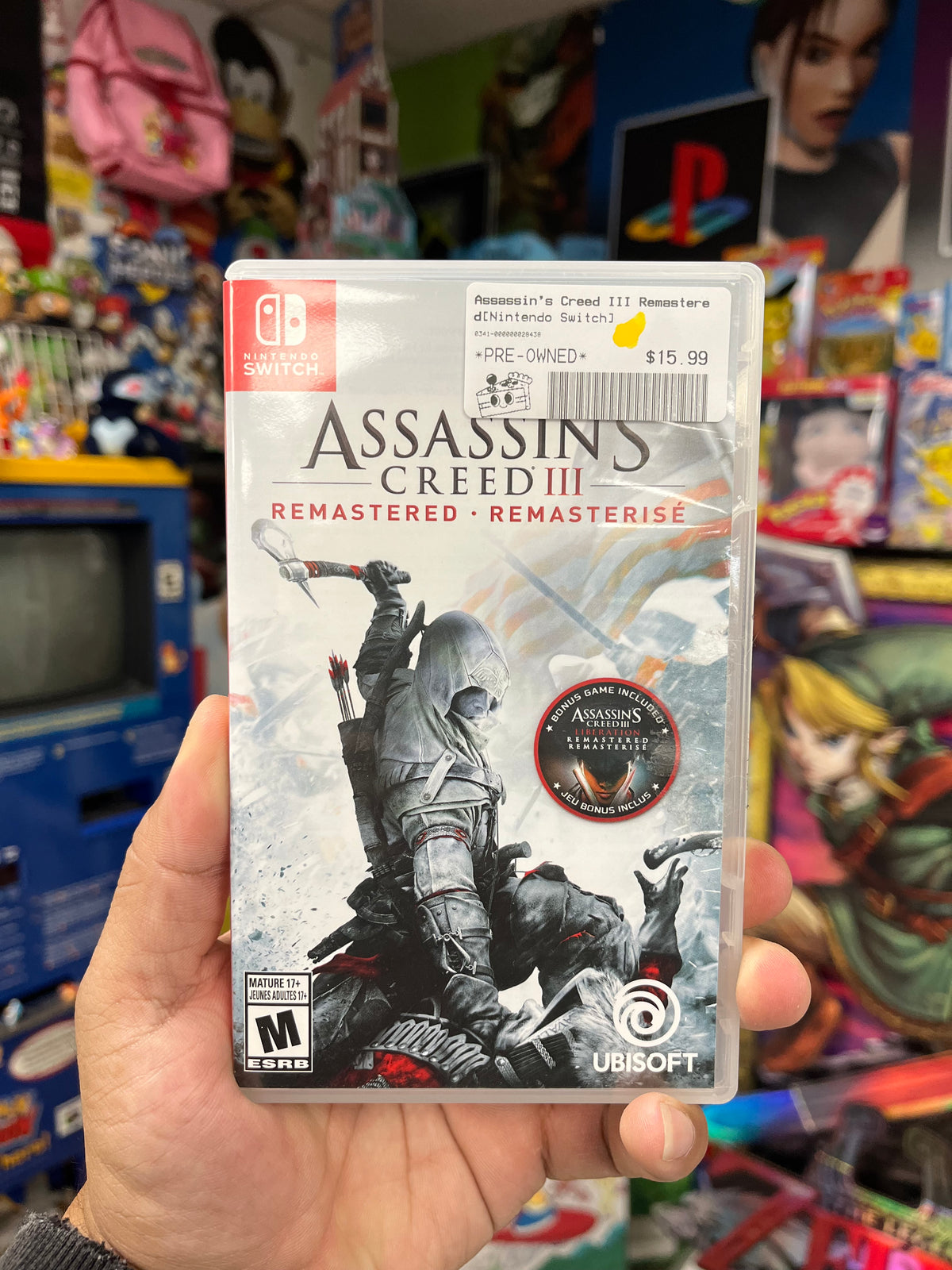 Assassin's Creed III Remastered - Switch CiB