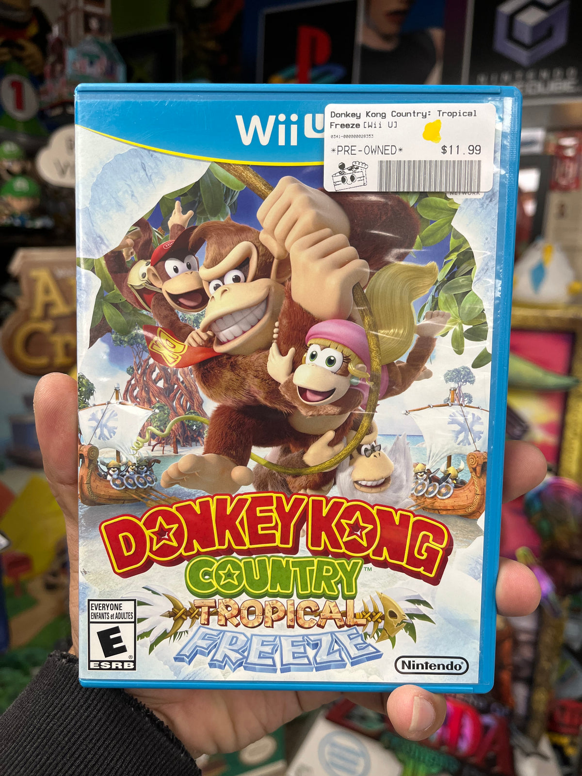 Donkey Kong Country Tropical Freeze - Wii U CiB