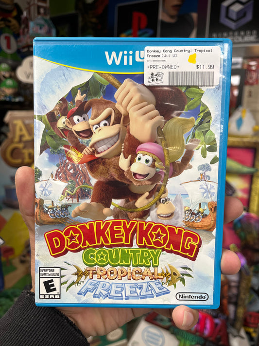 Donkey Kong Country Tropical Freeze - Wii U CiB
