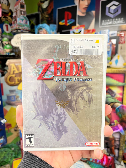 Zelda Twilight Princess Wii CiB