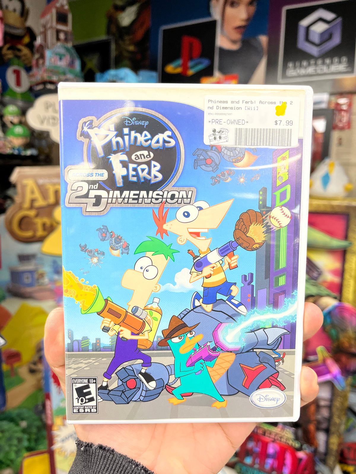 Phineas and Ferb Across the 2nd Dimension - Wii CiB