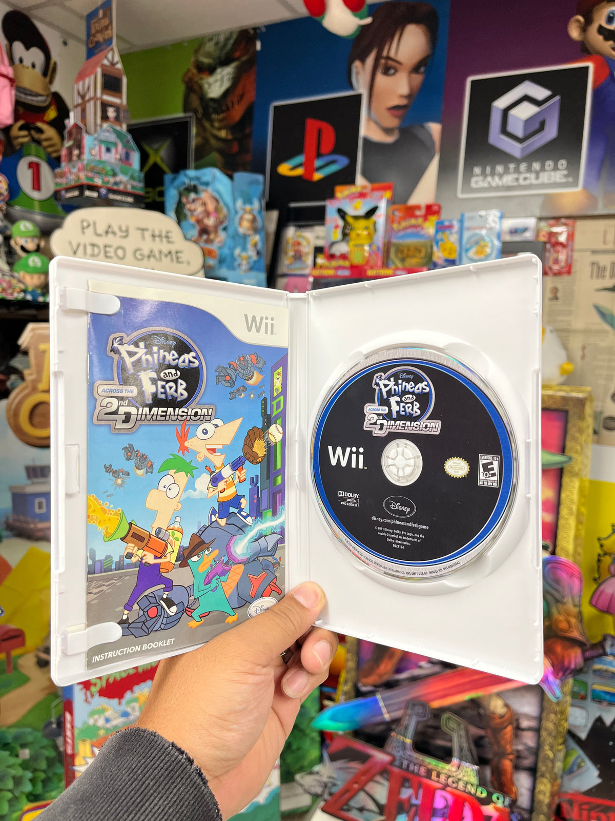 Phineas and Ferb Across the 2nd Dimension - Wii CiB