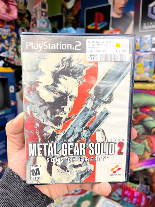 Metal Gear Solid 2 - PS2 CiB