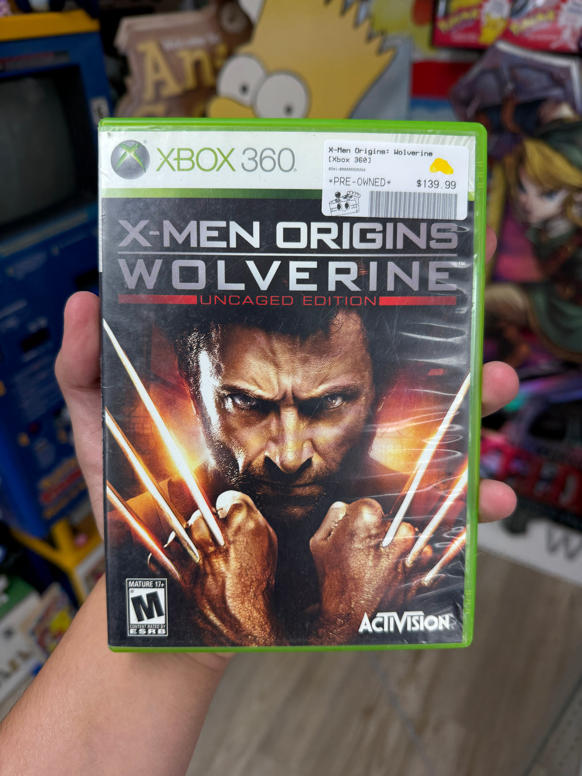 X-Men Origins Wolverine - Xbox 360 CiB