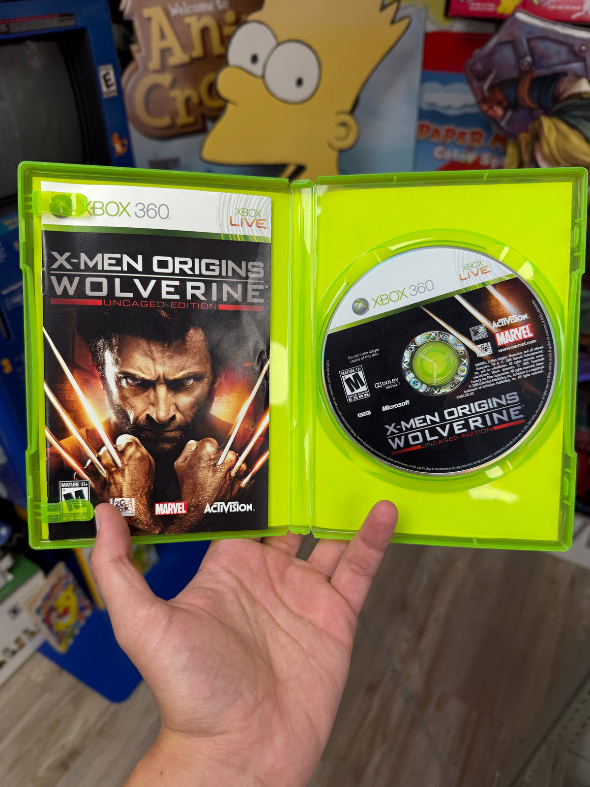 X-Men Origins Wolverine - Xbox 360 CiB
