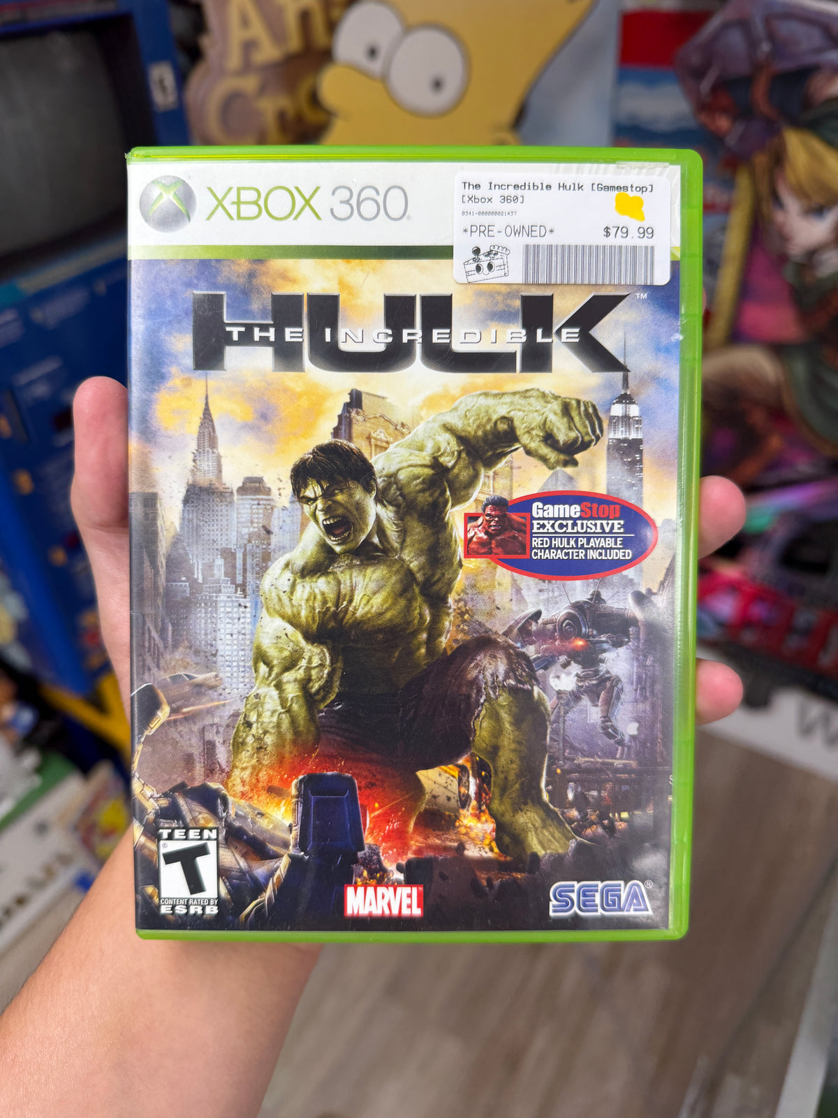 The Incredible Hulk [GameStop] - Xbox 360 Boxed