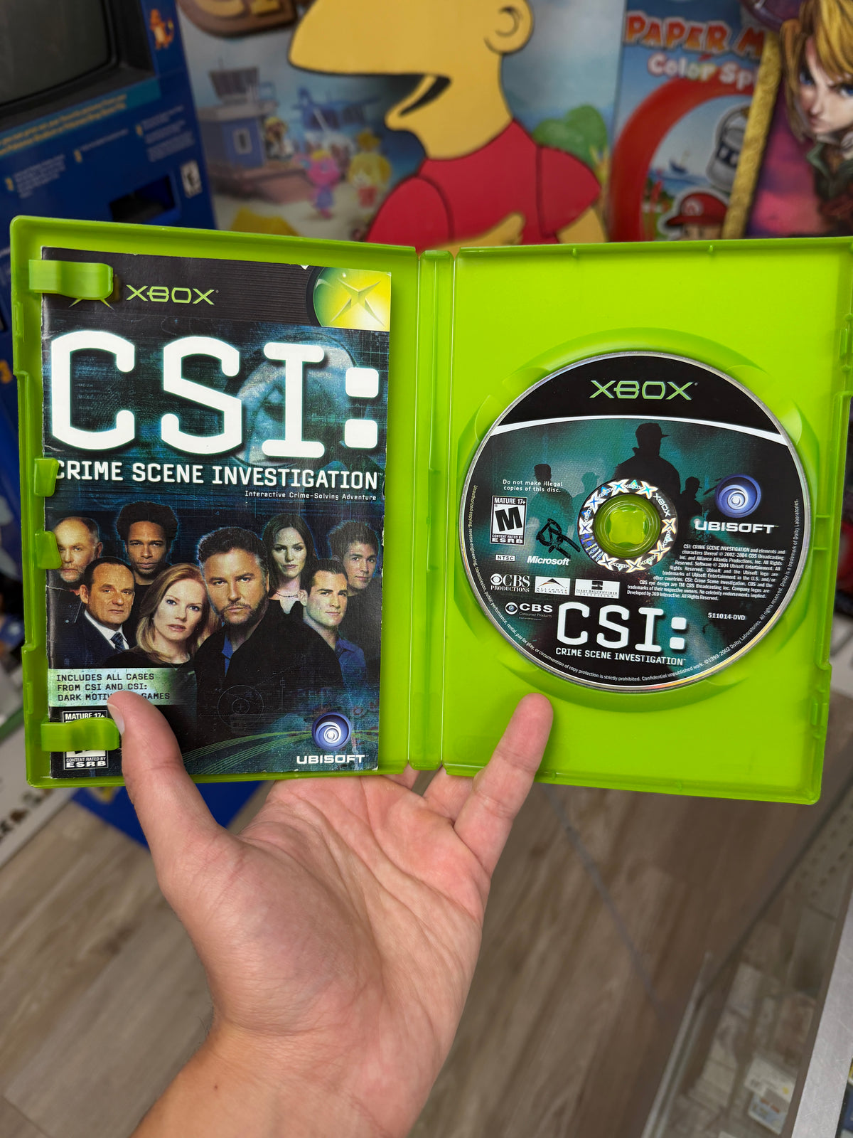 CSI Crime Scene Investigation - Xbox CiB