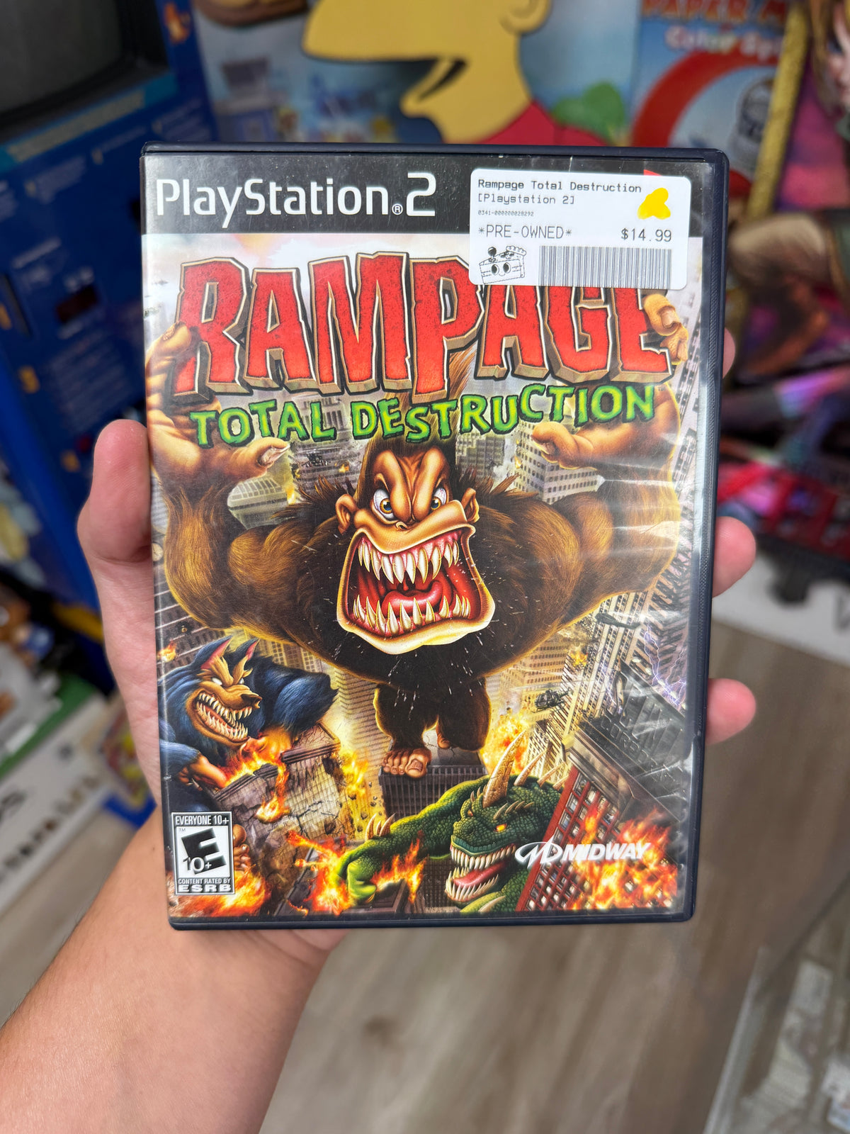 Rampage Total Destruction - PS2 CiB