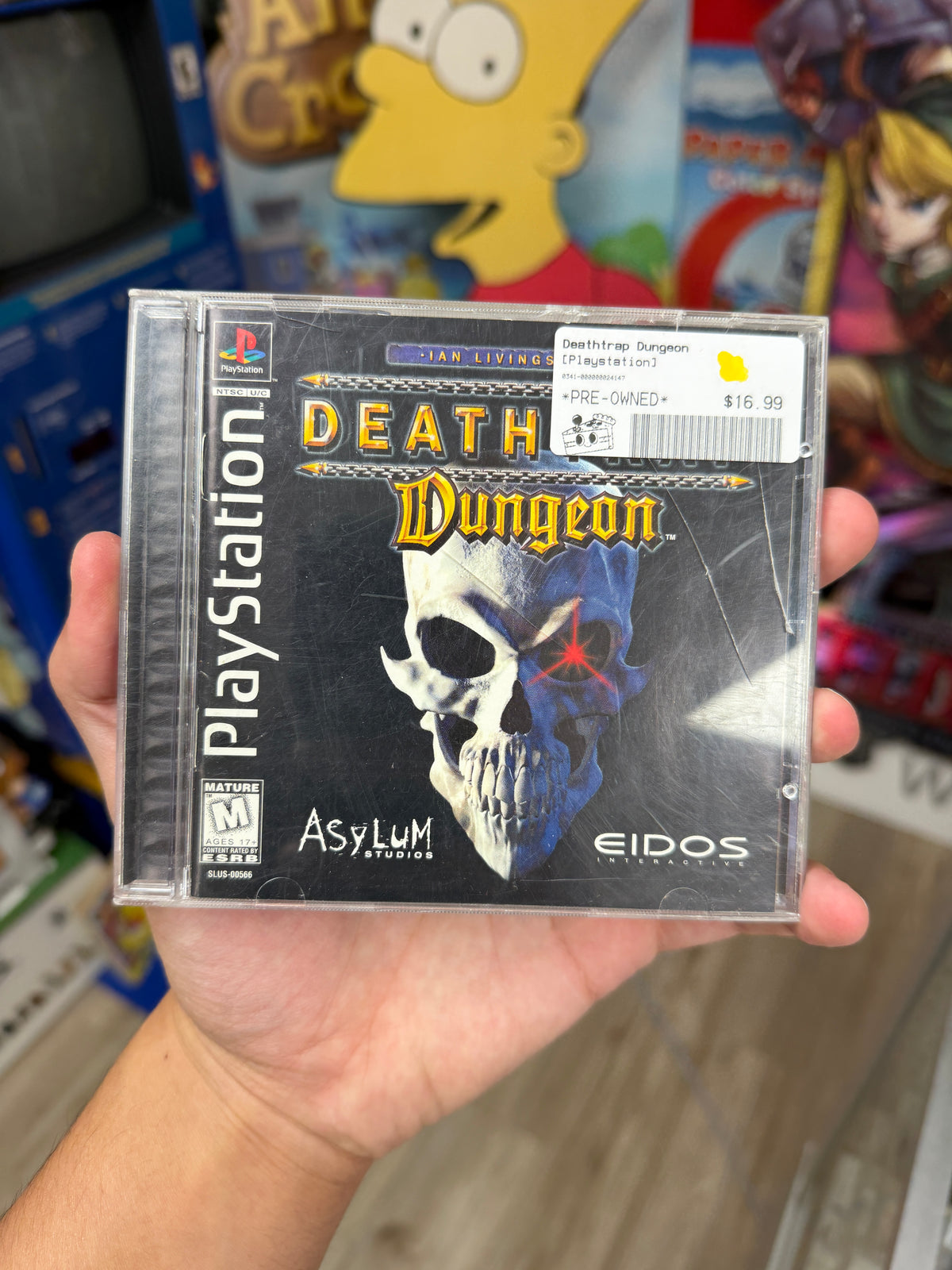 Deathtrap Dungeon - PS1 CiB