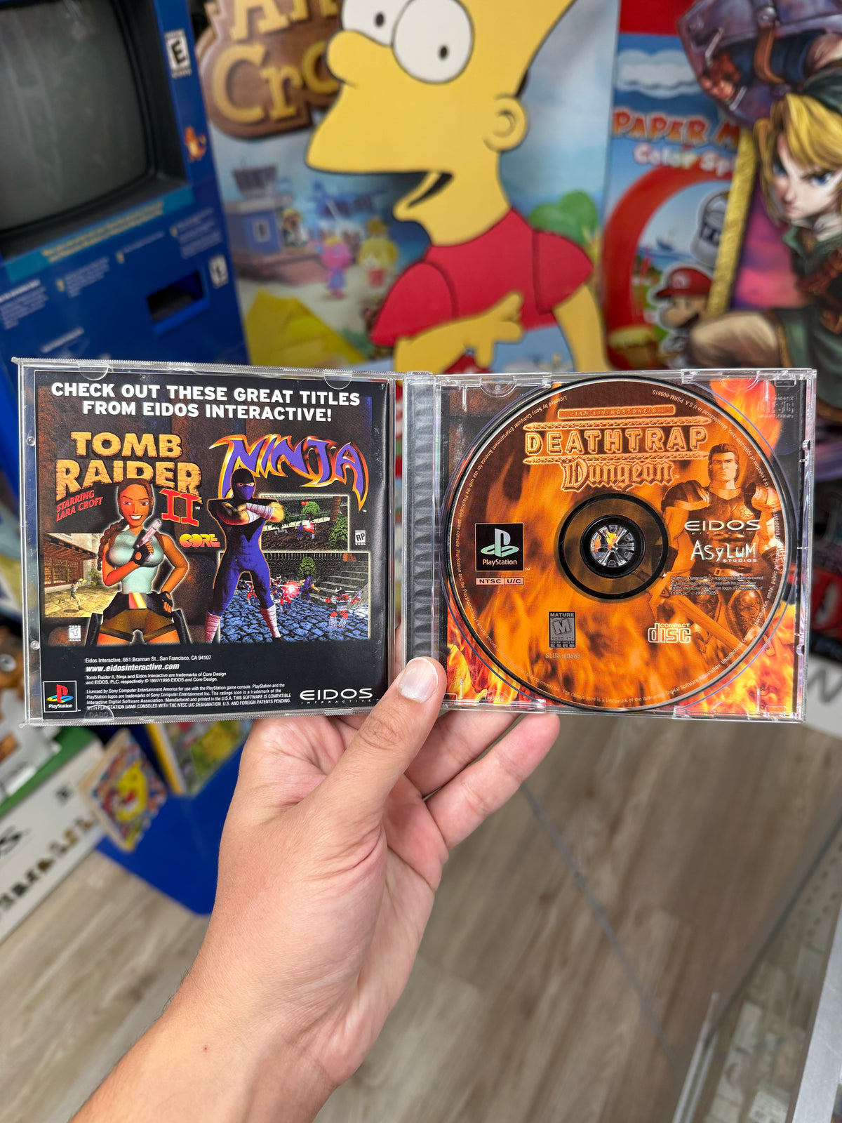 Deathtrap Dungeon - PS1 CiB
