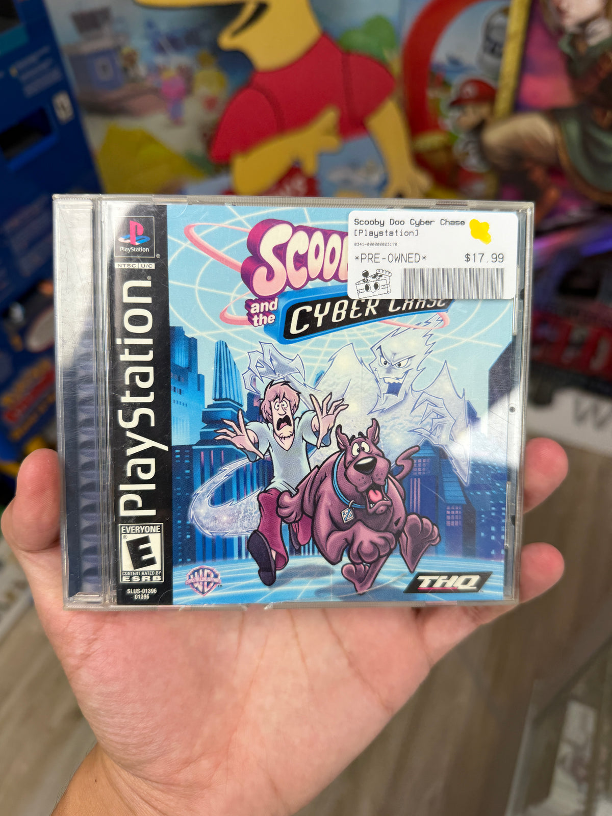 Scooby Doo and the Cyber Chase - PS1 CiB