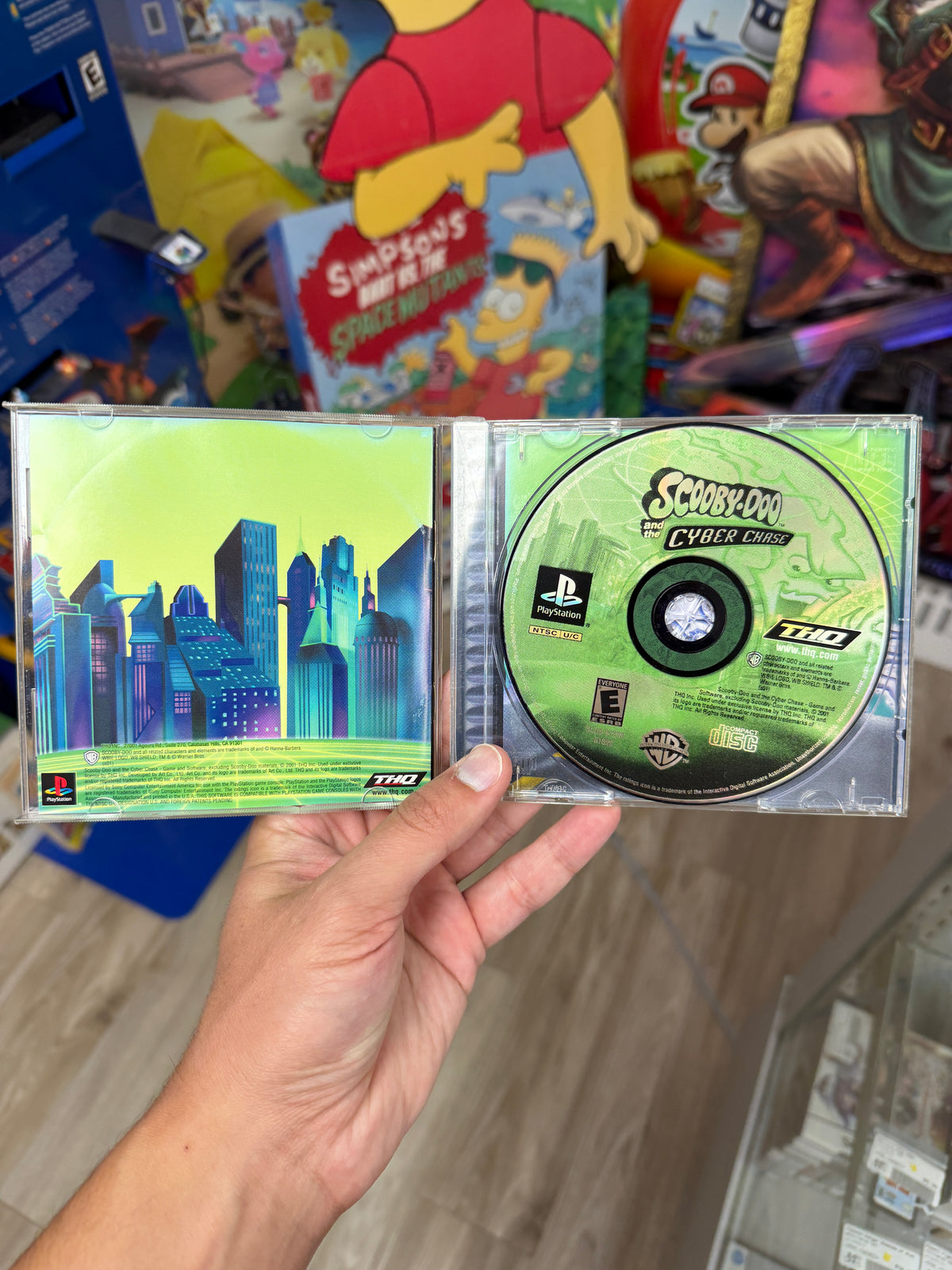 Scooby Doo and the Cyber Chase - PS1 CiB
