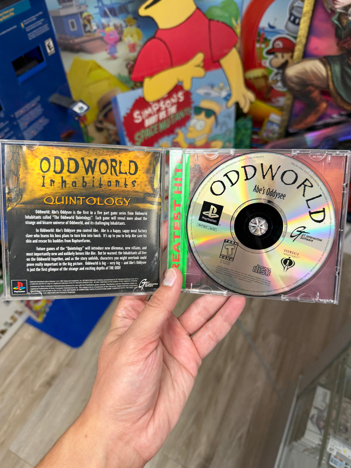 Oddworld Abe's Oddysee - PS1 CiB