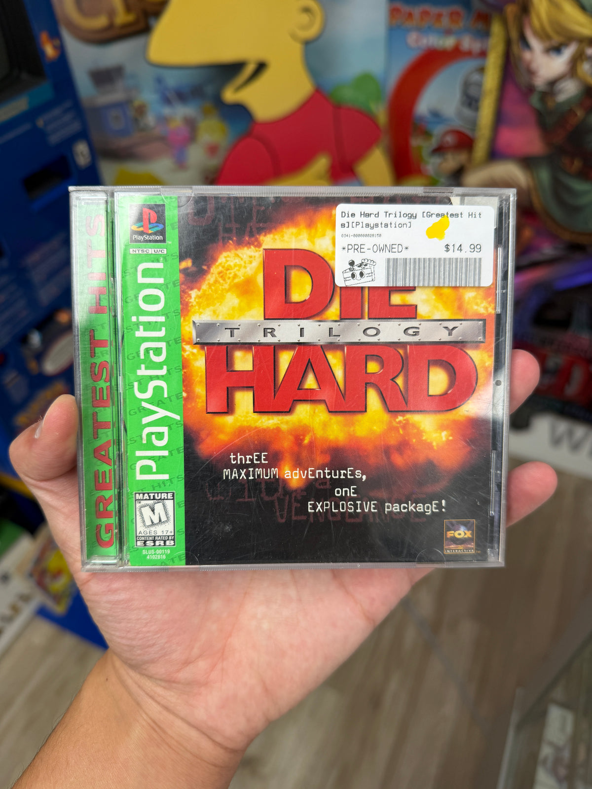 Die Hard Trilogy [Greatest Hits] - PS1 CiB