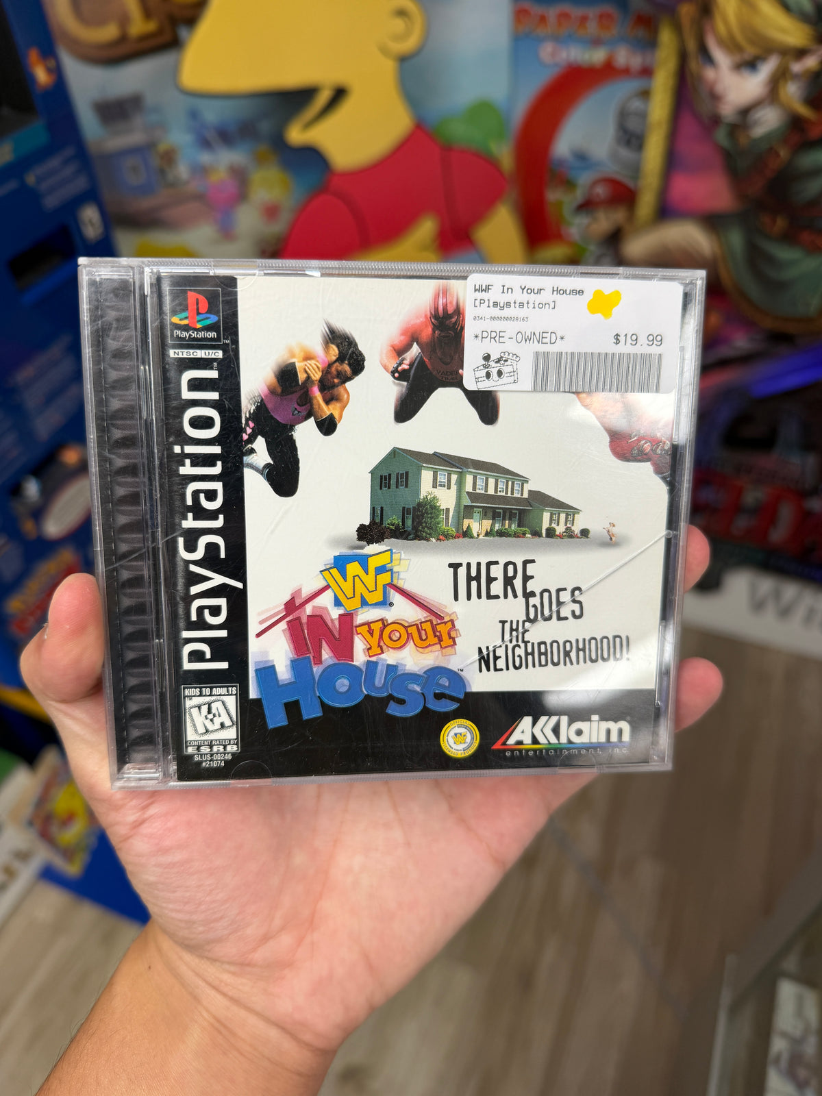 WWF In Your House - PS1 CiB