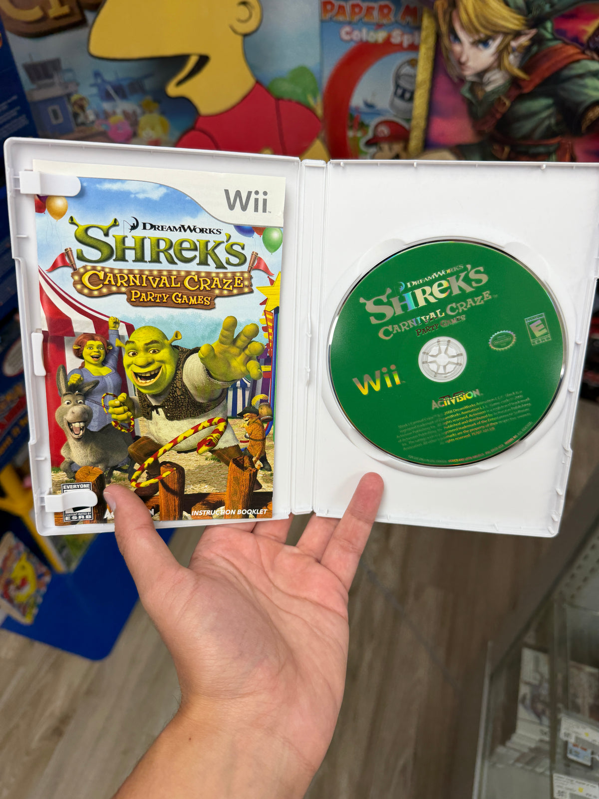 Shrek Carnival Craze - Wii CiB