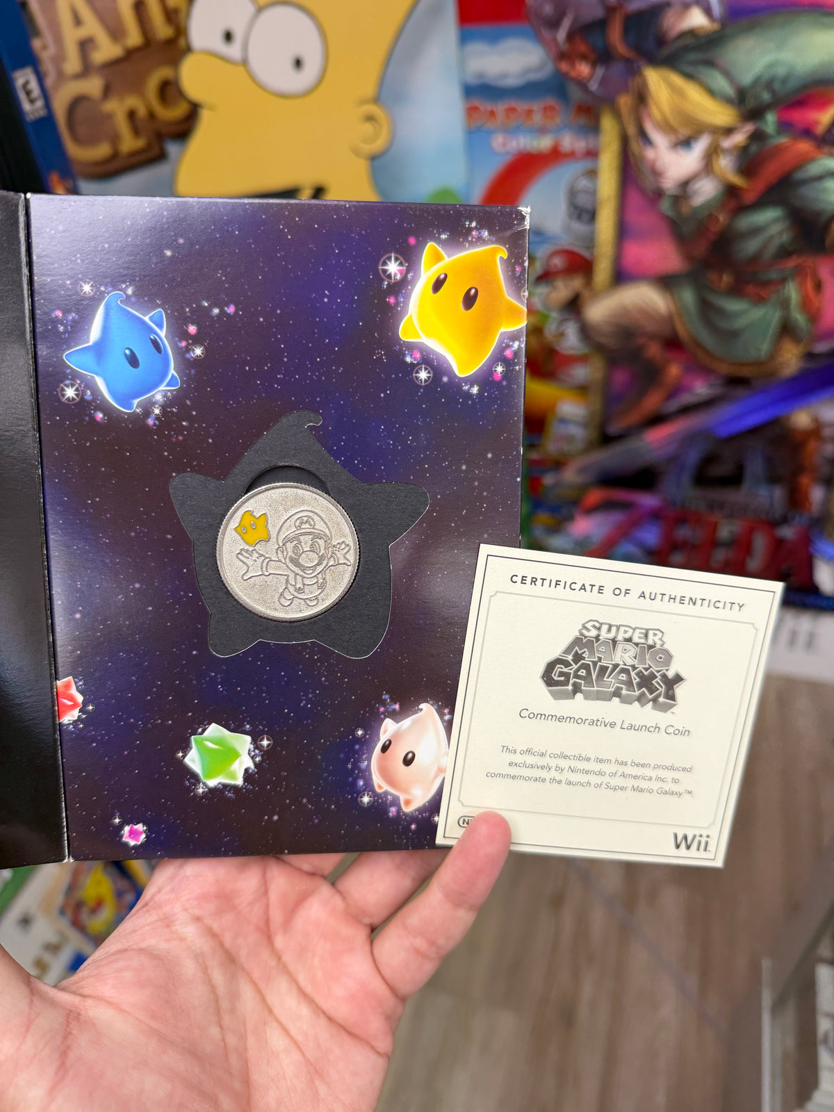 Super Mario Galaxy Commemorative Coin