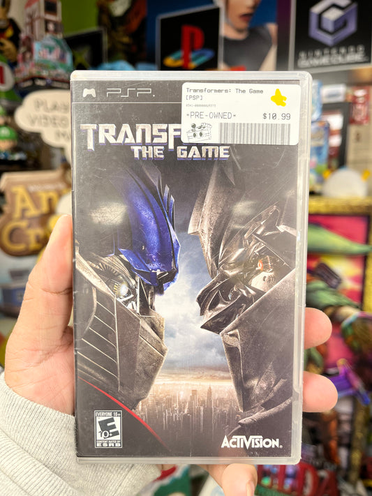 Transformers the Game - PSP Boxed